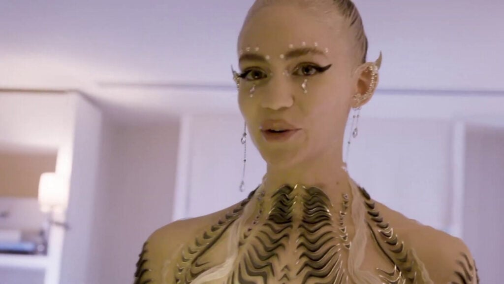 Grimes | 2021 Met Gala Worn CHRISHABANA x Dune "Harkonnen" Custom Made Mask