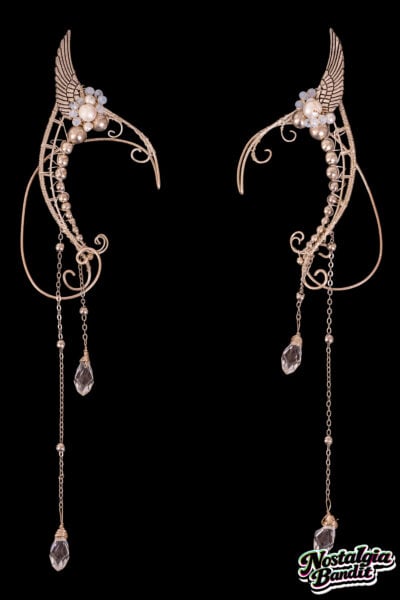Grimes | 2021 Met Gala Worn & Screen-Matched Sofia Pavlova Romantic Elf Jewelry "Elven Ears"