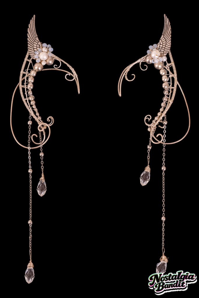 Grimes | 2021 Met Gala Worn & Screen-Matched Sofia Pavlova Romantic Elf Jewelry “Elven Ears”