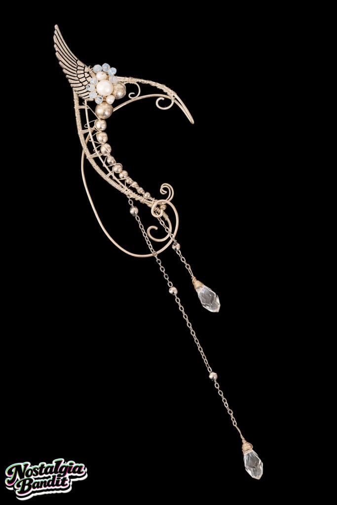 Grimes | 2021 Met Gala Worn & Screen-Matched Sofia Pavlova Romantic Elf Jewelry "Elven Ears"