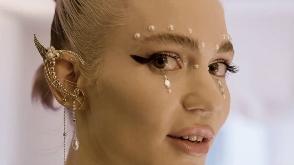 Grimes | 2021 Met Gala Worn & Screen-Matched Sofia Pavlova Romantic Elf Jewelry "Elven Ears"