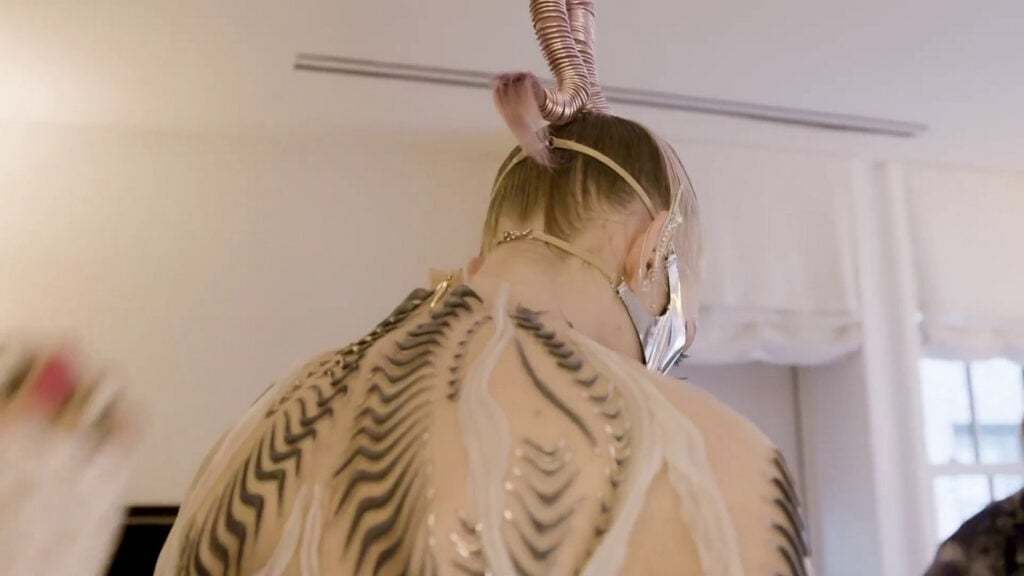 Grimes | 2021 Met Gala Worn & Screen-Matched Sofia Pavlova Romantic Elf Jewelry "Elven Ears"