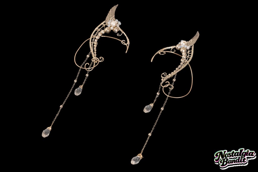 Grimes | 2021 Met Gala Worn & Screen-Matched Sofia Pavlova Romantic Elf Jewelry "Elven Ears"