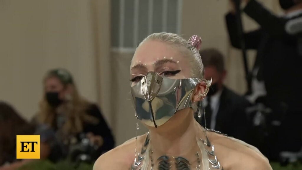 Grimes | 2021 Met Gala Worn & Screen-Matched Sofia Pavlova Romantic Elf Jewelry "Elven Ears"