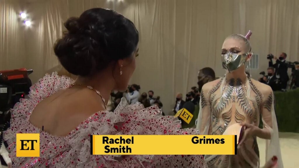 Grimes | 2021 Met Gala Worn & Screen-Matched Sofia Pavlova Romantic Elf Jewelry "Elven Ears"