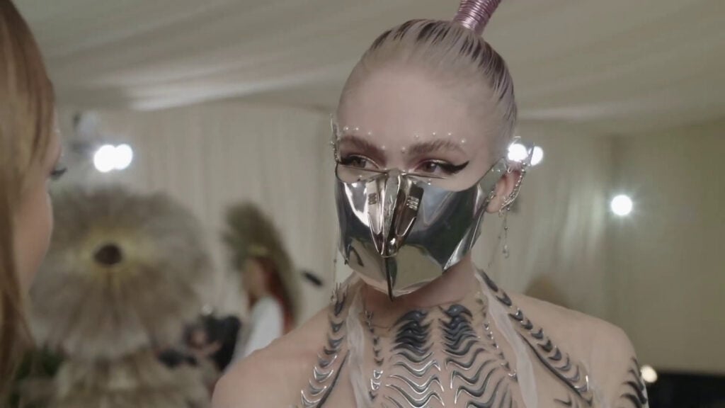 Grimes | 2021 Met Gala Worn & Screen-Matched Sofia Pavlova Romantic Elf Jewelry "Elven Ears"