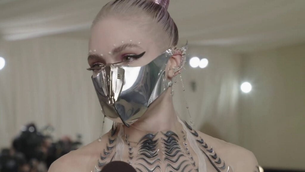 Grimes | 2021 Met Gala Worn & Screen-Matched Sofia Pavlova Romantic Elf Jewelry "Elven Ears"