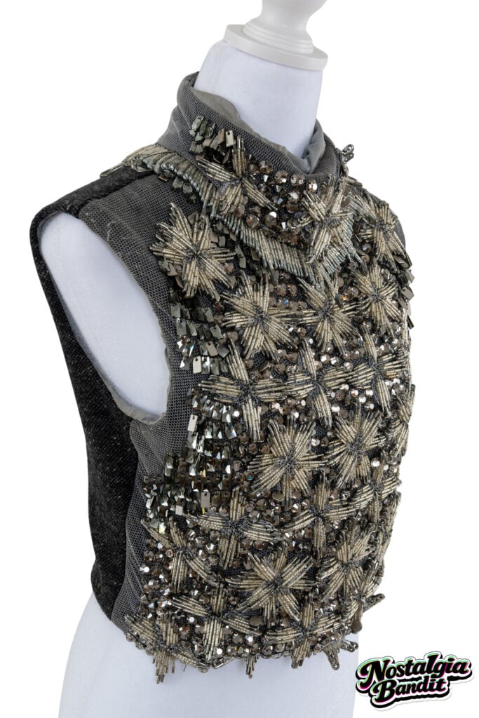 Grimes | Hunger Magazine Worn, Photo & Screen-Matched Sorcha O'Raghallaigh Embroidered Top (2015)