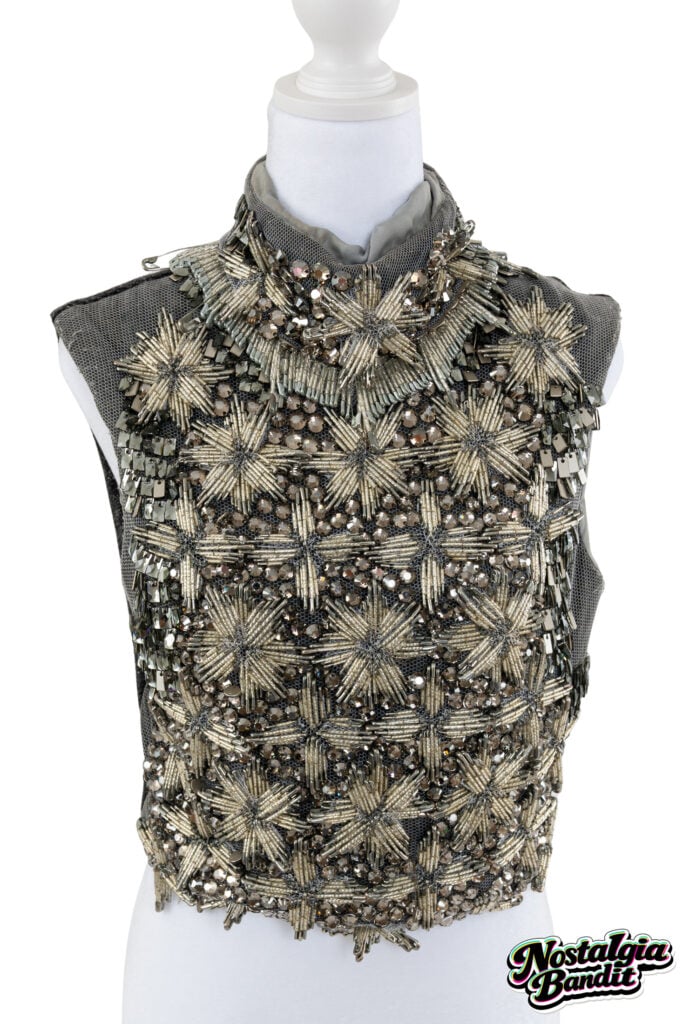 Grimes | Hunger Magazine Worn, Photo & Screen-Matched Sorcha O'Raghallaigh Embroidered Top (2015)