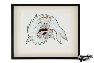 Grimes | "Untitled (Notebook Drawing #8)" Signed & Maccarone-Authenticated Ink on Paper (2006-2008)