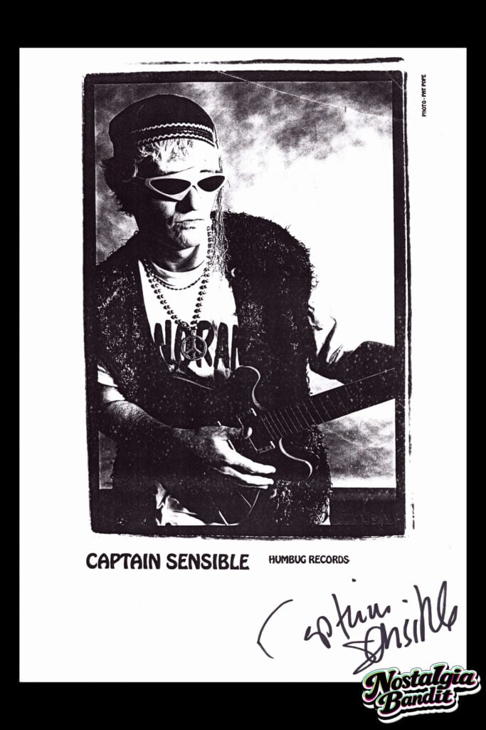 The Damned | Captain Sensible Stage-Played, Photo-Matched & Signed ESP LTD Viper 1000 Guitar (2014)