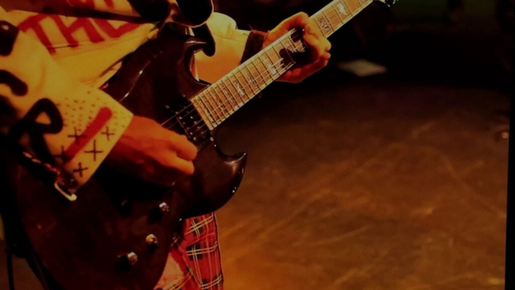 The Damned | Captain Sensible Stage-Played, Photo-Matched & Signed ESP LTD Viper 1000 Guitar (2014)