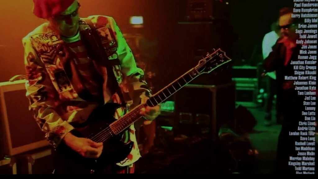 The Damned | Captain Sensible Stage-Played, Photo-Matched & Signed ESP LTD Viper 1000 Guitar (2014)