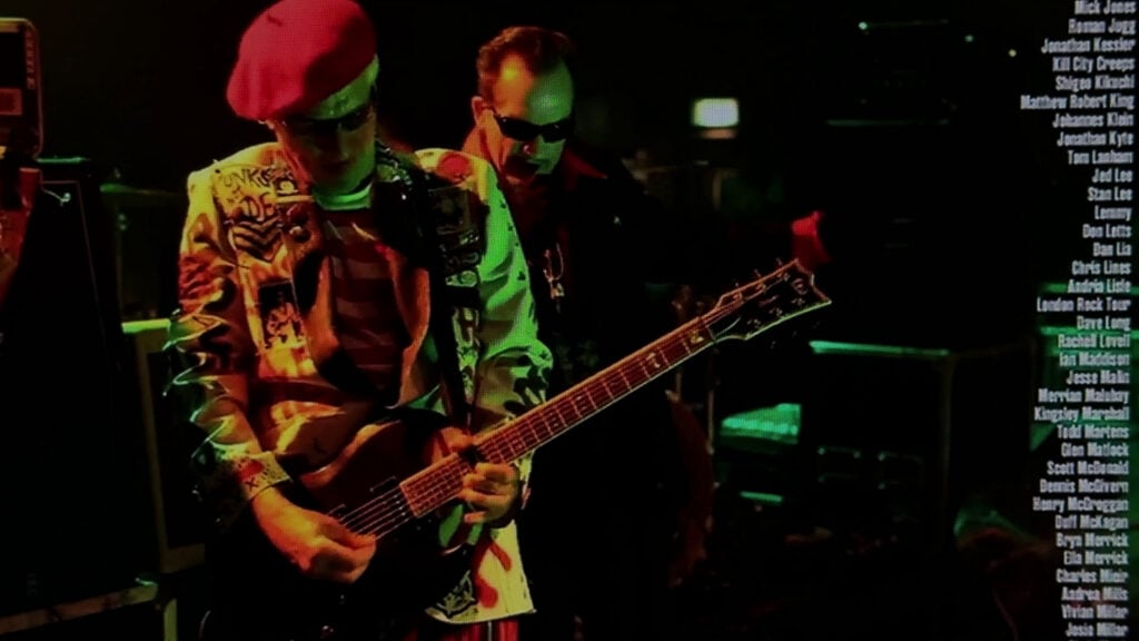The Damned | Captain Sensible Stage-Played, Photo-Matched & Signed ESP LTD Viper 1000 Guitar (2014)