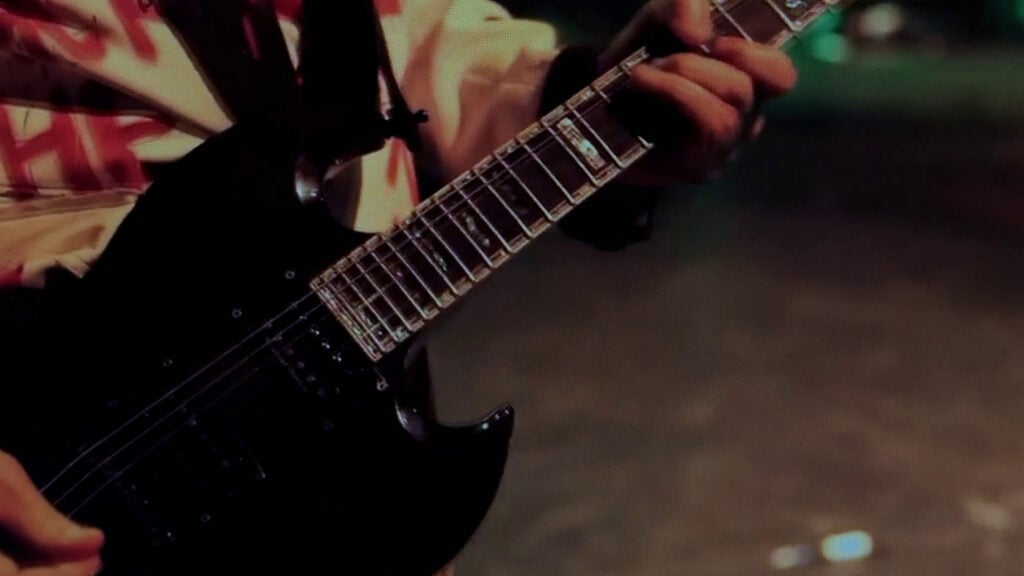 The Damned | Captain Sensible Stage-Played, Photo-Matched & Signed ESP LTD Viper 1000 Guitar (2014)