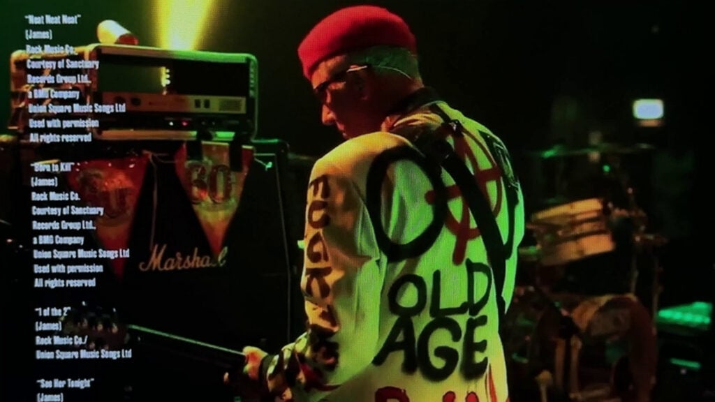 The Damned | Captain Sensible Stage-Played, Photo-Matched & Signed ESP LTD Viper 1000 Guitar (2014)