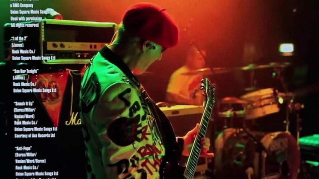 The Damned | Captain Sensible Stage-Played, Photo-Matched & Signed ESP LTD Viper 1000 Guitar (2014)