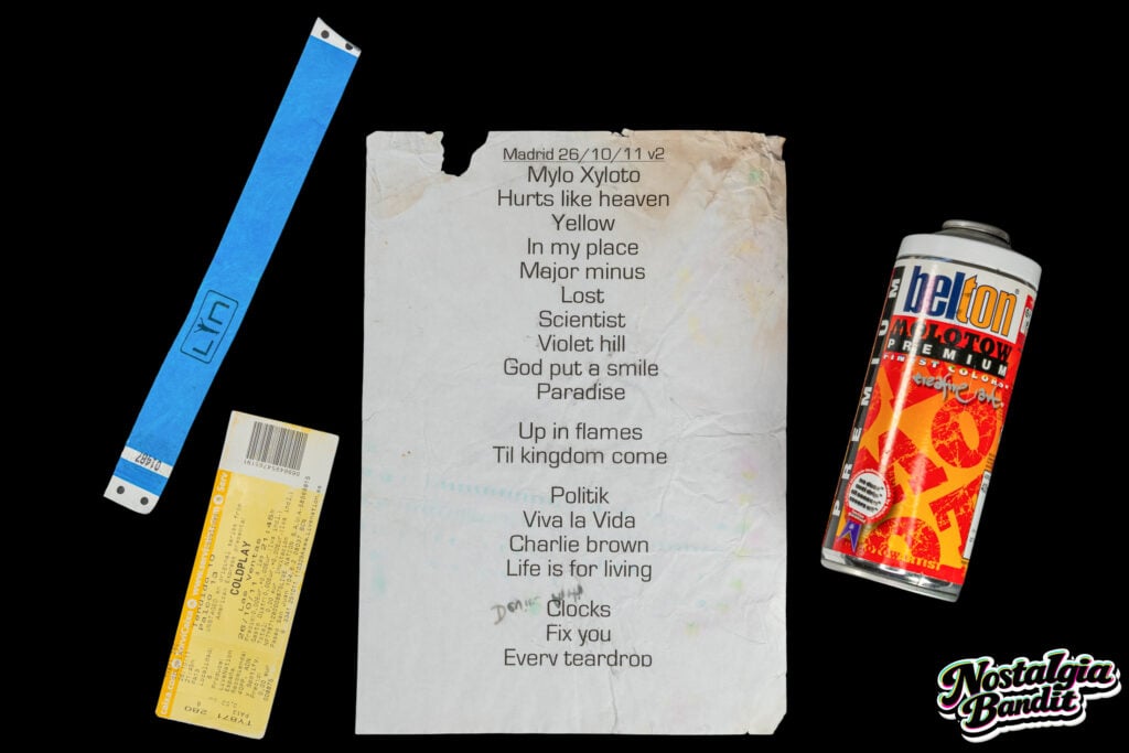Coldplay | Chris Martin Stage-Used Molotow “signal white” (White) Spray Paint Can (10/26/2011)