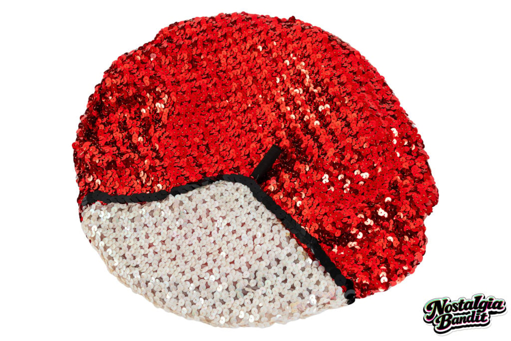 The Damned | Captain Sensible Owned & Worn Custom David Shilling Sequined Beret (circa early 1980s)