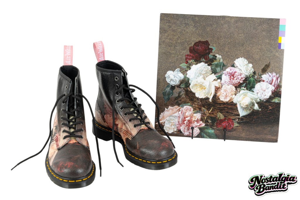 New Order | Peter Hook Owned “Power, Corruption & Lies” “Not For Resale” Doc Martens Boots (2018)