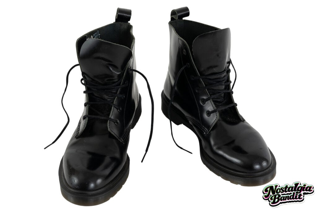 New Order | Peter Hook Owned & Worn "Festival No. 6" Limited Edition Doc Martens Boots (2010s)