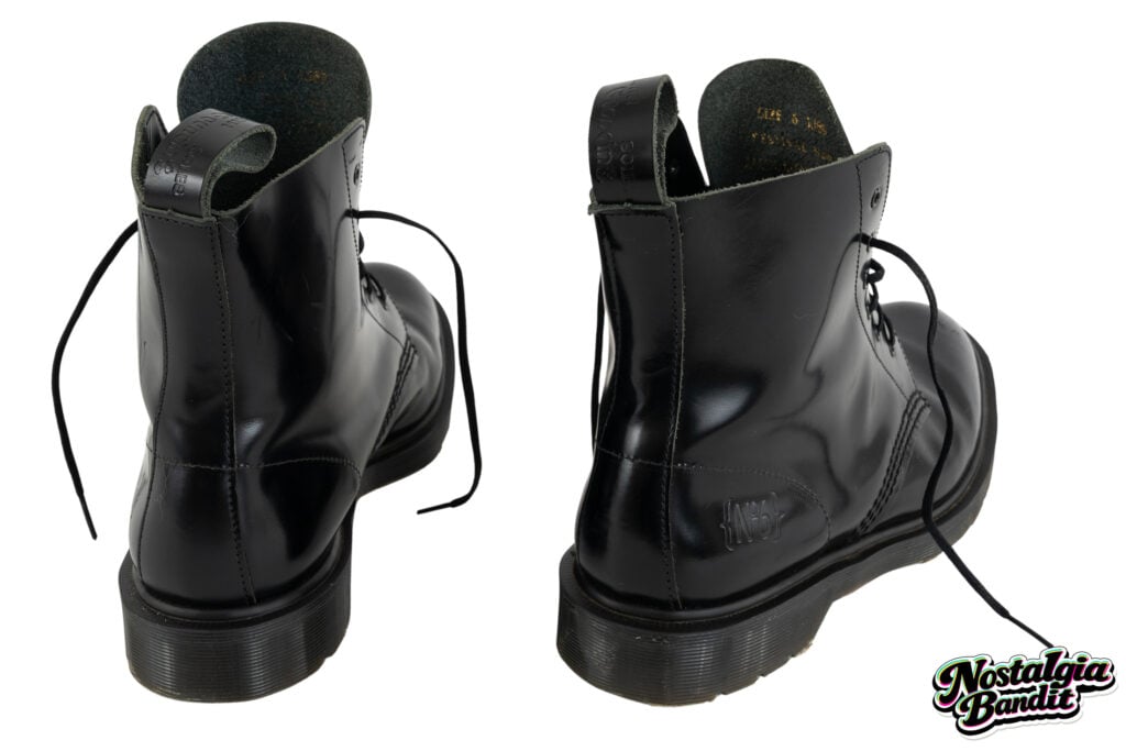New Order | Peter Hook Owned & Worn "Festival No. 6" Limited Edition Doc Martens Boots (2010s)