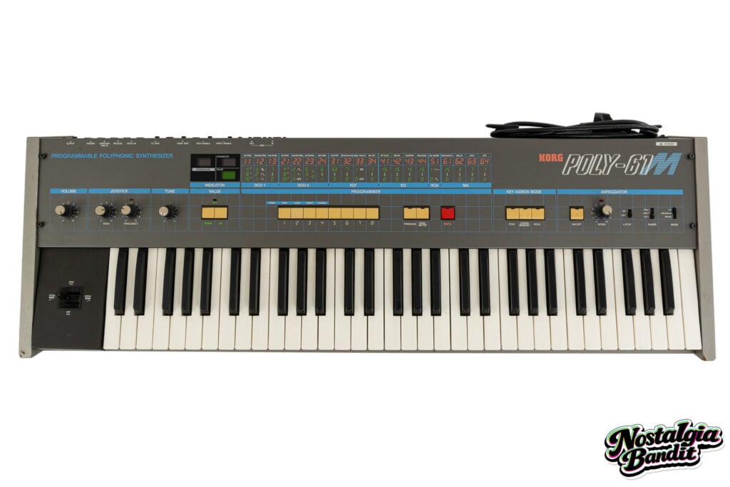 M83 | Anthony Gonzalez Owned & Studio-Used Korg Poly-61M Polyphonic Synthesizer (c. early 2010s)