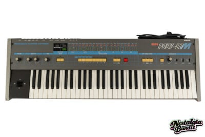 M83 | Anthony Gonzalez Owned & Studio-Used Korg Poly-61M Polyphonic Synthesizer (c. early 2010s)