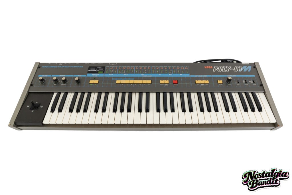 M83 | Anthony Gonzalez Owned & Studio-Used Korg Poly-61M Polyphonic Synthesizer (c. early 2010s)