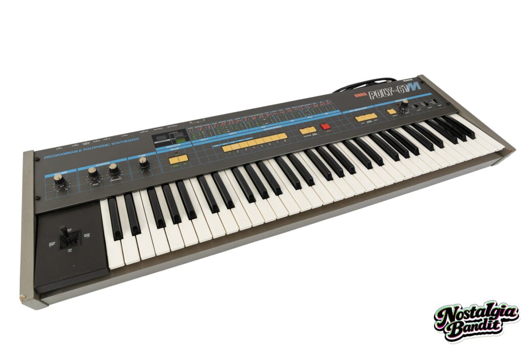 M83 | Anthony Gonzalez Owned & Studio-Used Korg Poly-61M Polyphonic Synthesizer (c. early 2010s)
