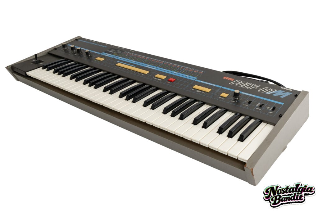 M83 | Anthony Gonzalez Owned & Studio-Used Korg Poly-61M Polyphonic Synthesizer (c. early 2010s)