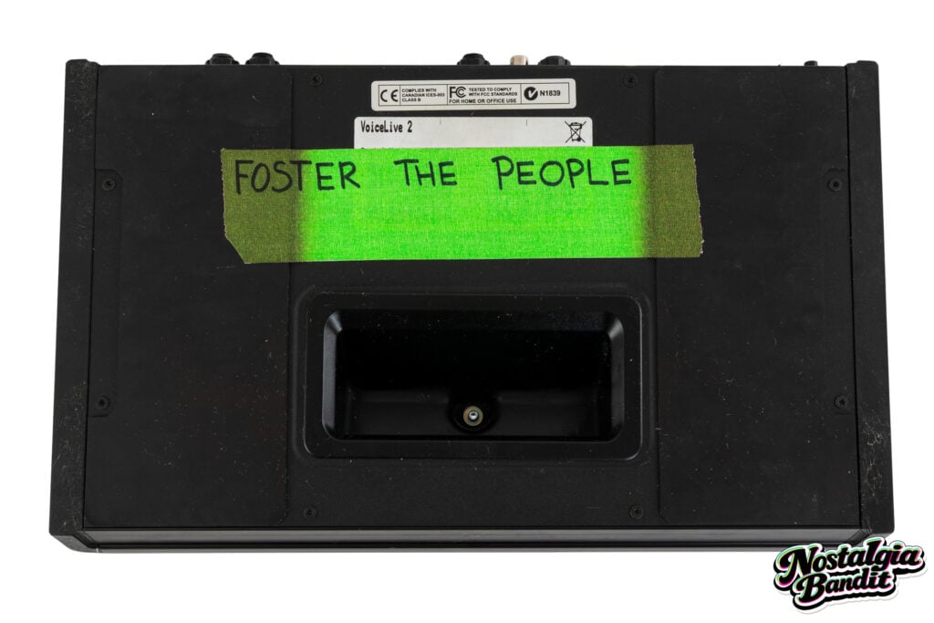 Foster the People | "Pumped Up Kicks" TC Helicon VoiceLive 2 Vocal Effects Processor (circa 2010s)