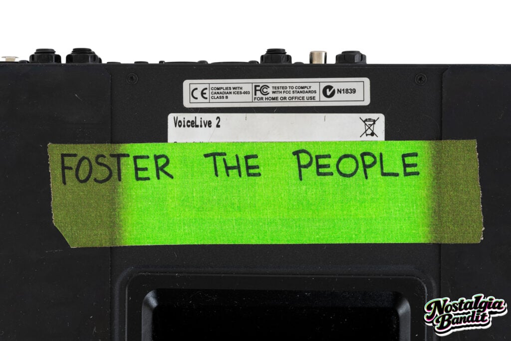 Foster the People | "Pumped Up Kicks" TC Helicon VoiceLive 2 Vocal Effects Processor (circa 2010s)