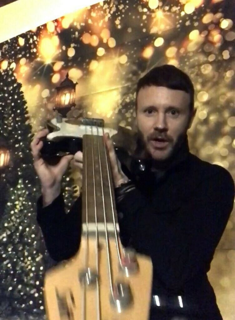 The Joy Formidable | Rhydian Dafydd Music Video-Used "Swift" B&W Bass Guitar (2011)