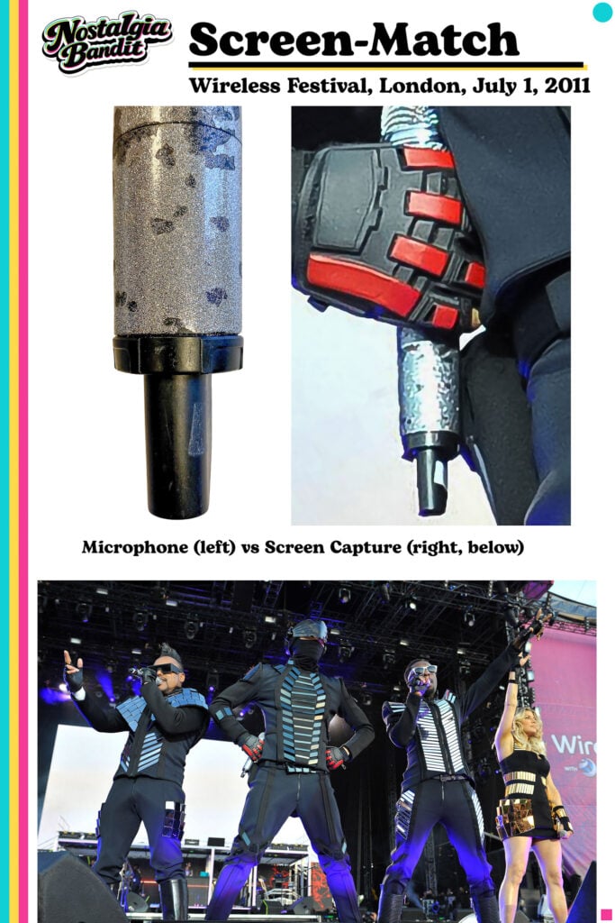 Black Eyed Peas | Taboo Stage-Used & Screen-Matched Sennheiser SKM 2000XP Microphone (2010-2011)