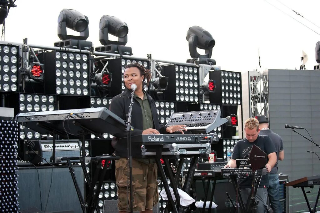 Black Eyed Peas | Printz Board Stage-Played Yamaha Motif XS7 Production Synthesizer (2010-2011)
