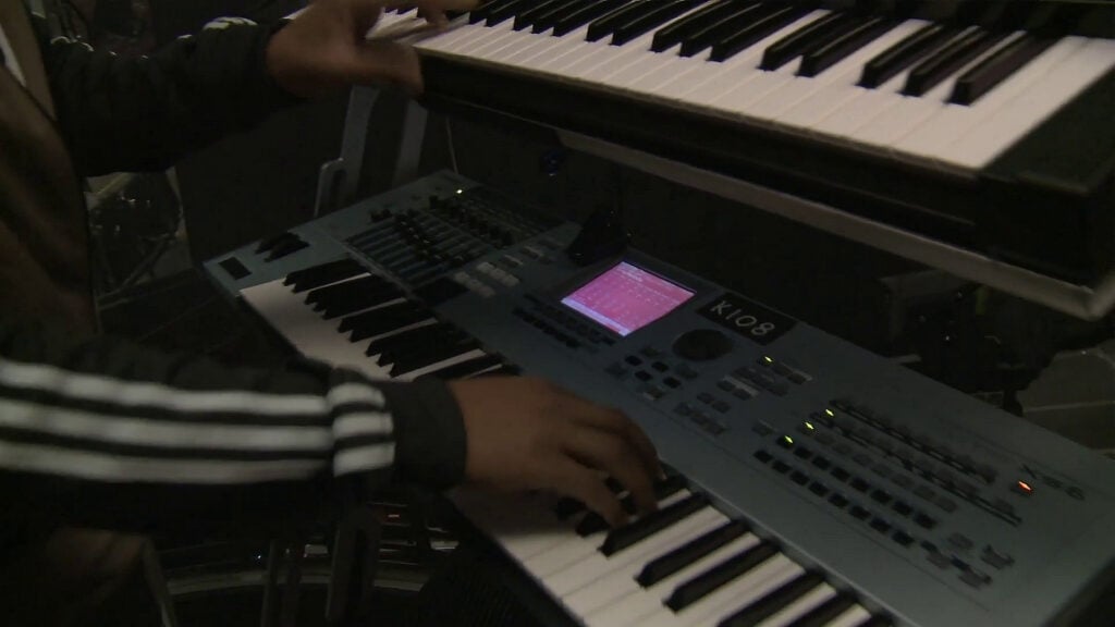 Black Eyed Peas | Printz Board Stage-Played Yamaha Motif XS7 Production Synthesizer (2010-2011)
