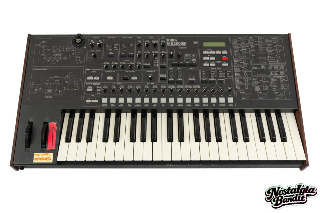 Black Eyed Peas | Printz Board Stage-Played Korg MS2000B Analog Synthesizer/Vocoder (1998-2011)