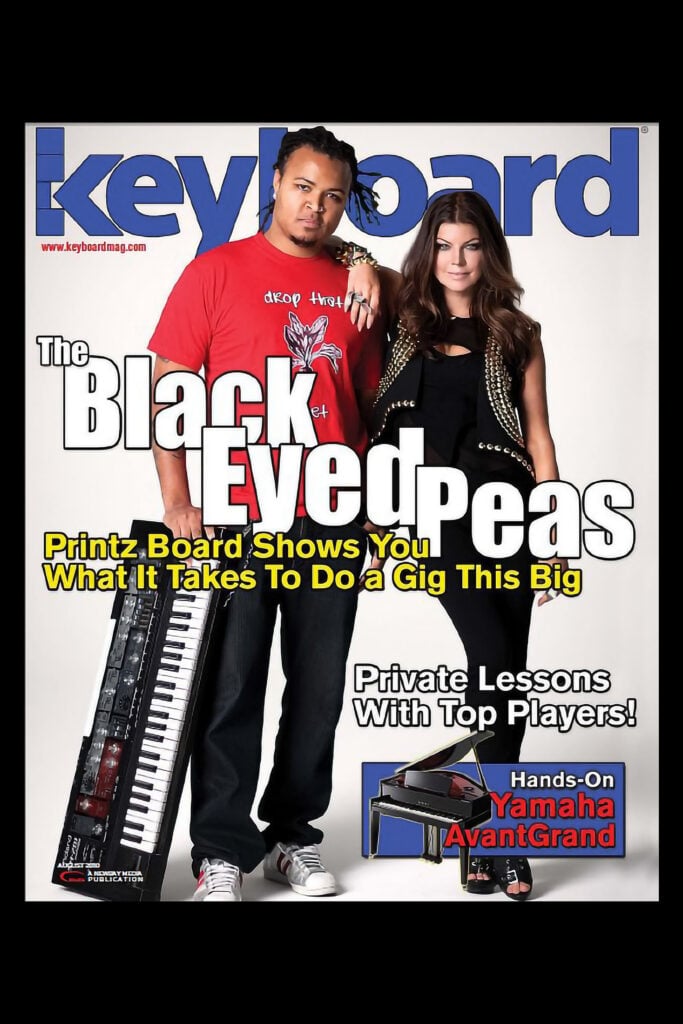 Black Eyed Peas | Printz Board Stage-Played Korg MS2000B Analog Synthesizer/Vocoder (1998-2011)