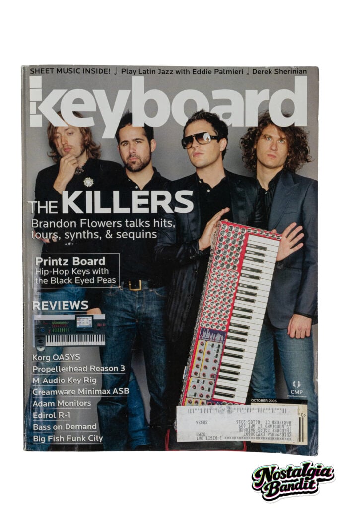 Black Eyed Peas | Printz Board Stage-Played Korg MS2000B Analog Synthesizer/Vocoder (1998-2011)