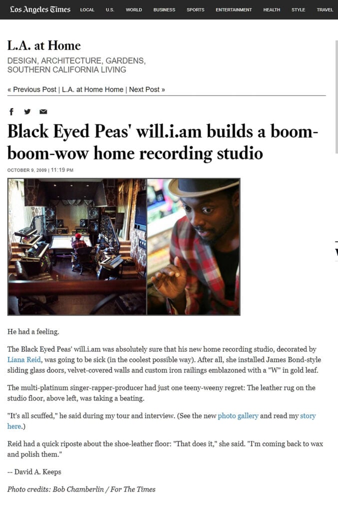 Black Eyed Peas | Printz Board & will.i.am Stage-Played Moog Little Phatty Synthesizer (2007-2011)