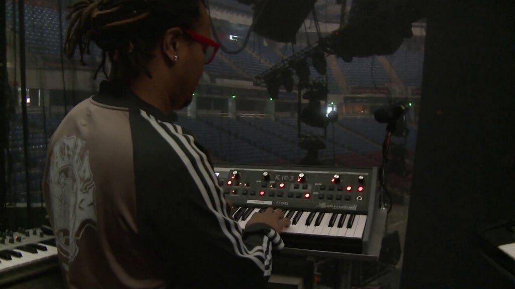Black Eyed Peas | Printz Board & will.i.am Stage-Played Moog Little Phatty Synthesizer (2007-2011)