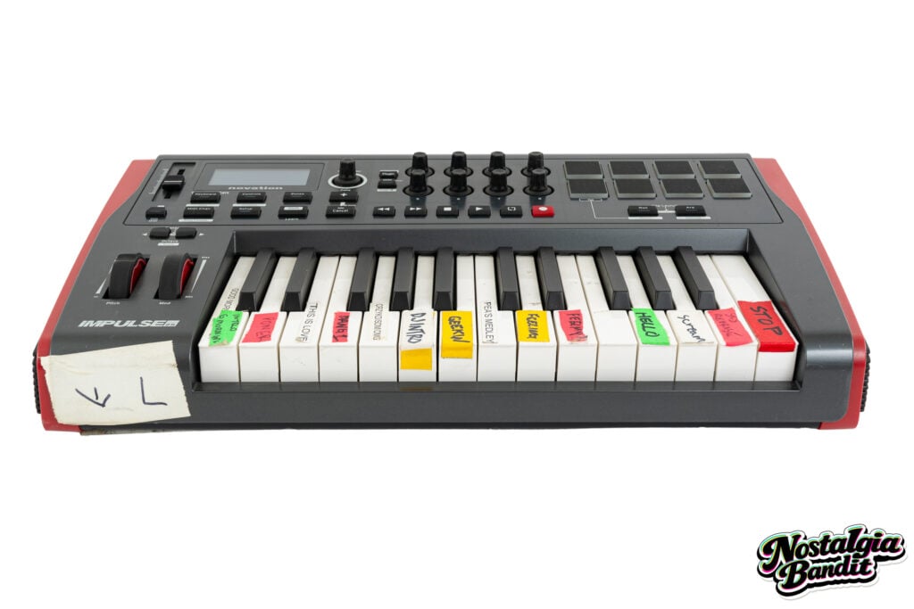 Black Eyed Peas | Keith Harris Stage-Used Novation Impulse 25 Playback Controller (circa 2009-2011)