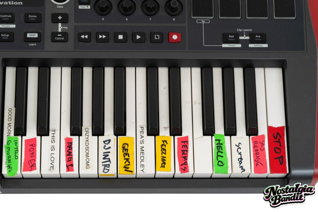 Black Eyed Peas | Keith Harris Stage-Used Novation Impulse 25 Playback Controller (circa 2009-2011)