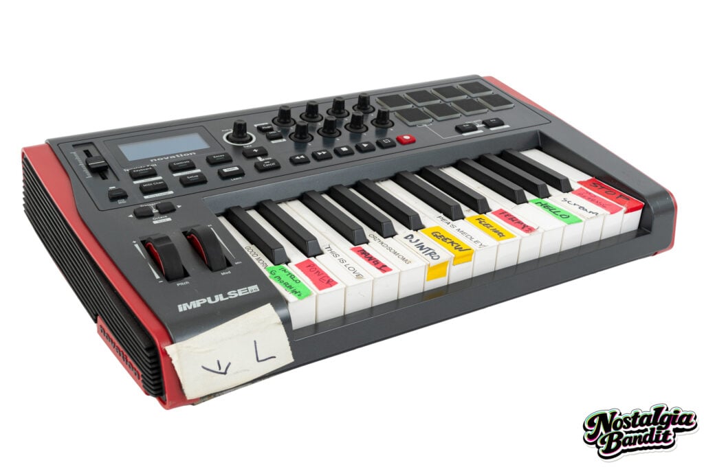 Black Eyed Peas | Keith Harris Stage-Used Novation Impulse 25 Playback Controller (circa 2009-2011)