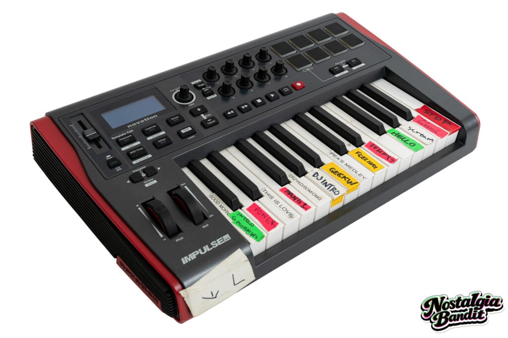 Black Eyed Peas | Keith Harris Stage-Used Novation Impulse 25 Playback Controller (circa 2009-2011)