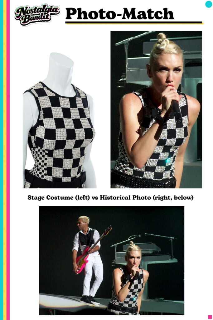 No Doubt | Gwen Stefani Stage-Worn, Photo & Screen-Matched Custom Swarovski Crystal Costume (2009)