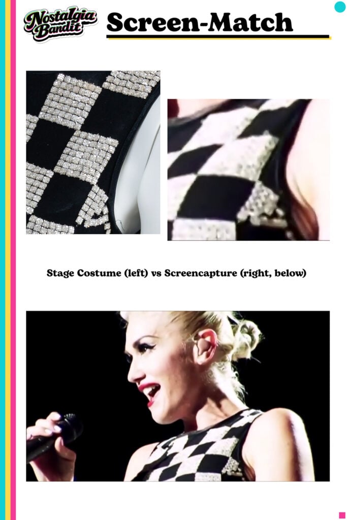 No Doubt | Gwen Stefani Stage-Worn, Photo & Screen-Matched Custom Swarovski Crystal Costume (2009)