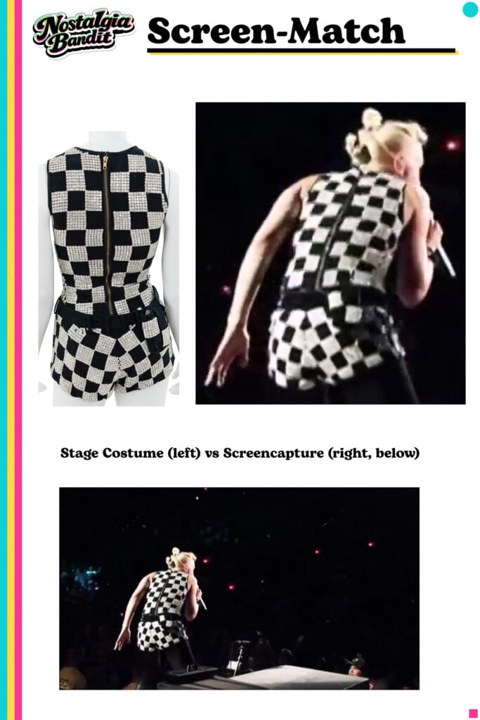 No Doubt | Gwen Stefani Stage-Worn, Photo & Screen-Matched Custom Swarovski Crystal Costume (2009)