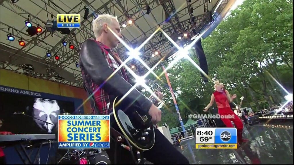 No Doubt | Tom Dumont Stage-Played Hamer Duo-Tone Electric/Acoustic Guitar (2012)